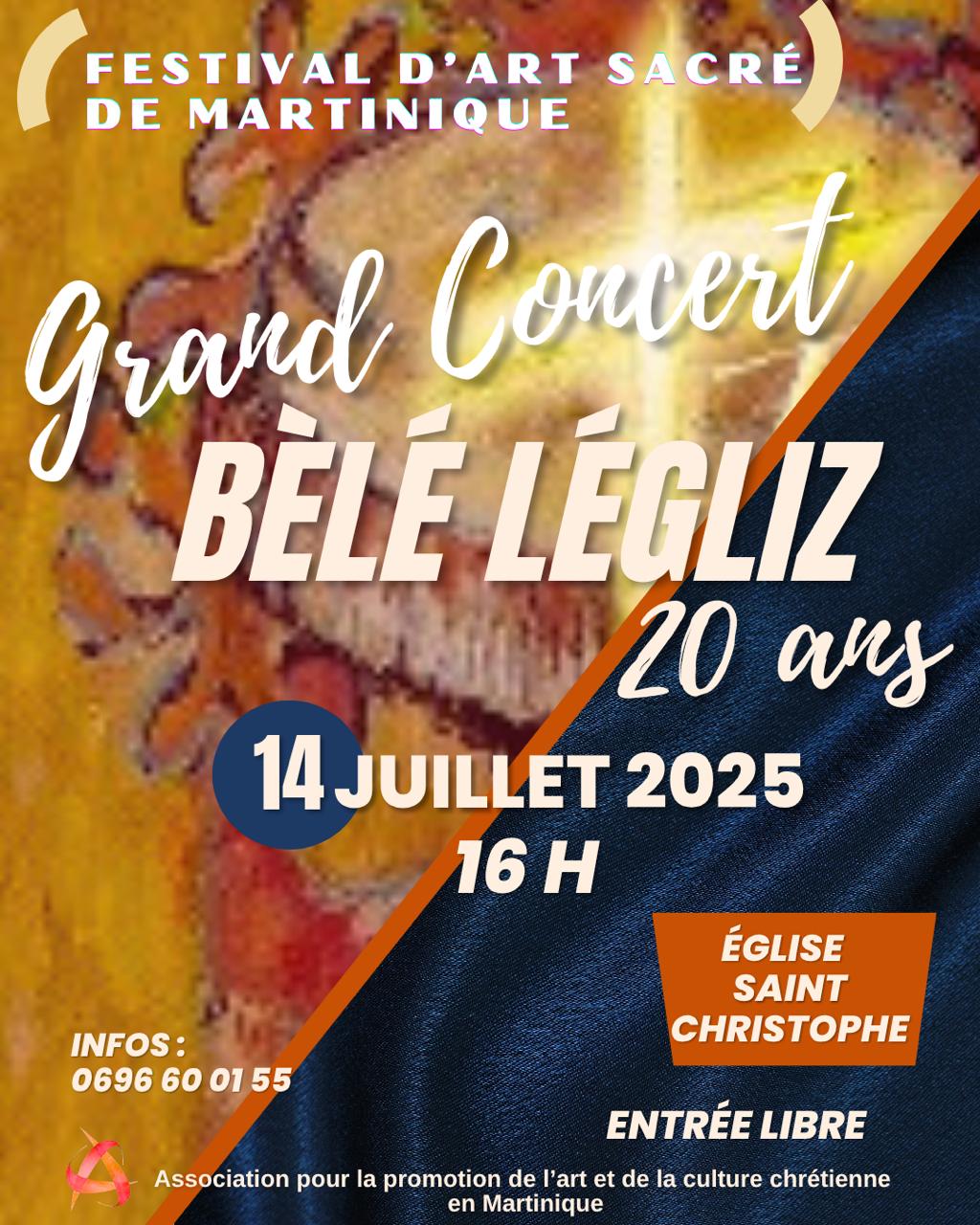 Grand concert Bélè Légliz 20 ans